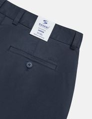 Quần short khaki nam phối dây dệt