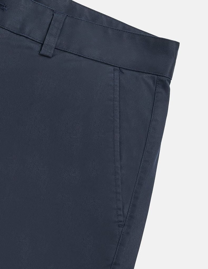 Quần short khaki nam phối dây dệt