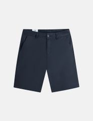 Quần short khaki nam phối dây dệt
