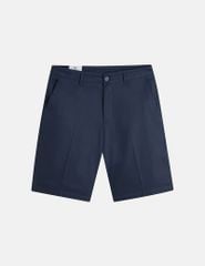 Quần short nam khaki cạp âu thêu logo túi sau