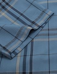 Áo sơ mi nam ngắn tay tà lượn không túi