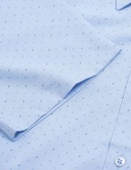 Áo sơ mi nam ngắn tay tà bằng có túi