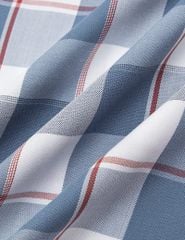 Áo sơ mi ngắn tay nam tà lượn không túi