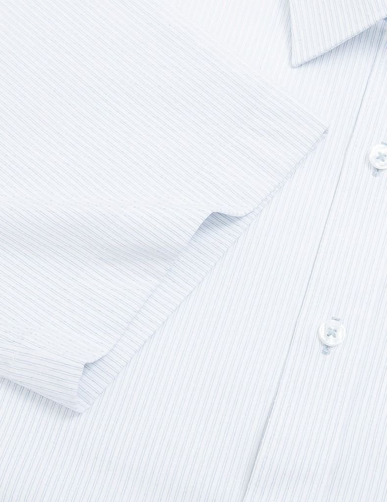 Áo sơ mi ngắn tay nam tà bằng có túi