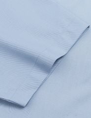 Áo sơ mi ngắn tay nam tà bằng có túi