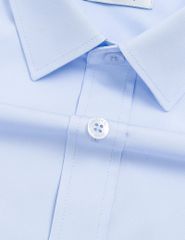 Áo sơ mi nam ngắn tay tà lượn không túi