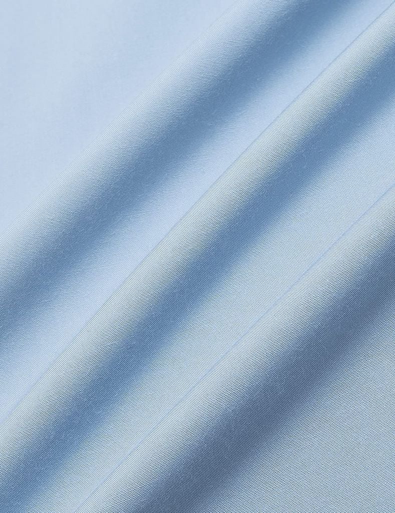 Áo sơ mi nam ngắn tay tà lượn không túi