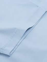 Áo sơ mi nam ngắn tay tà lượn không túi