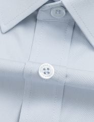 Áo sơ mi nam ngắn tay tà lượn không túi