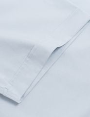 Áo sơ mi nam ngắn tay tà lượn không túi