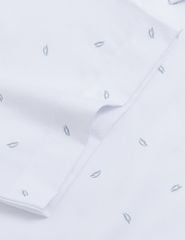 Áo sơ mi nam ngắn tay tà lượn không túi