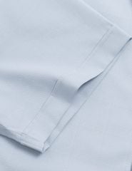 Áo sơ mi nam ngắn tay tà lượn không túi
