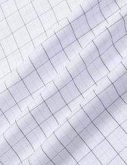 Áo sơ mi ngắn tay nam tà lượn không túi