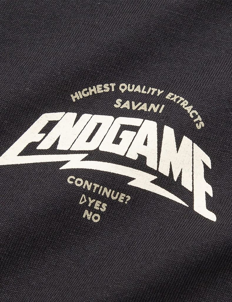 Áo T-shirt ngắn tay nam cổ tròn bo rib in cao su trước ngực dáng suông rộng