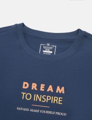 Áo T-shirt cổ tròn nam hình in trước ngực