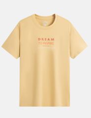 Áo T-shirt cổ tròn nam hình in trước ngực