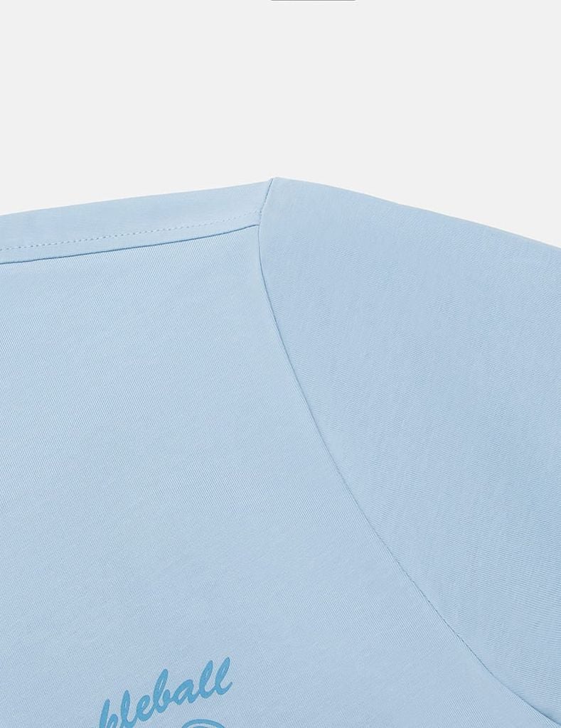 Áo t-shirt ngắn tay nam cổ tròn in trước ngực