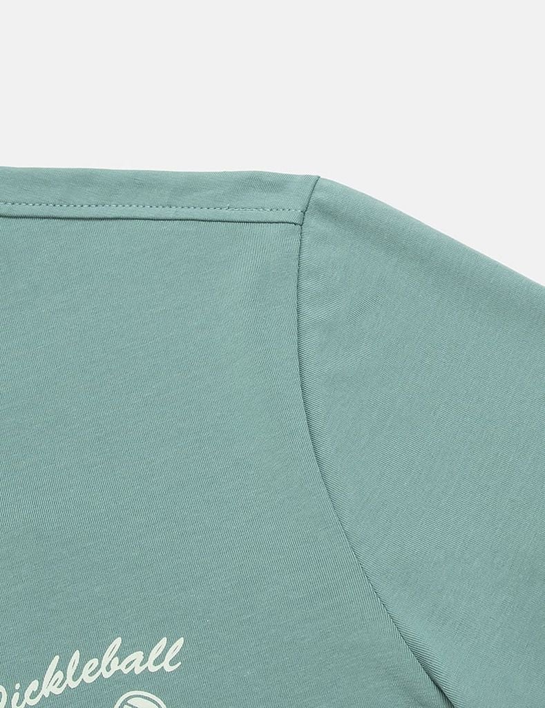 Áo t-shirt ngắn tay nam cổ tròn in trước ngực