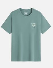 Áo t-shirt ngắn tay nam cổ tròn in trước ngực