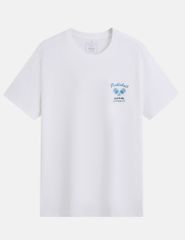 Áo t-shirt ngắn tay nam cổ tròn in trước ngực