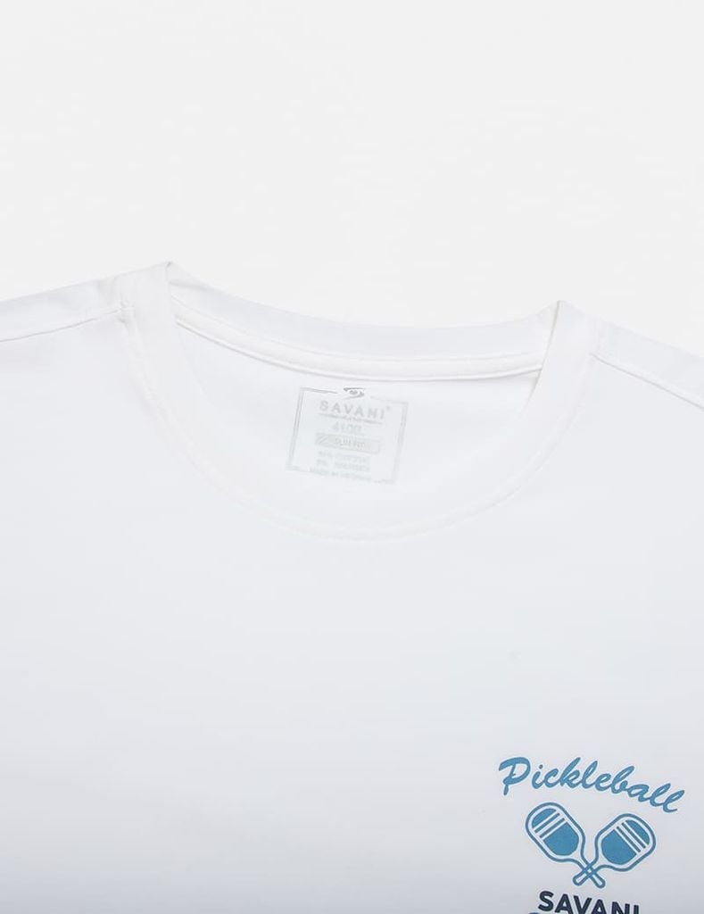 Áo t-shirt ngắn tay nam cổ tròn in trước ngực