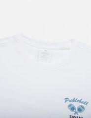 Áo t-shirt ngắn tay nam cổ tròn in trước ngực