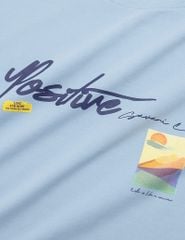 Áo thun dài tay nam cổ tròn hình in trước ngực