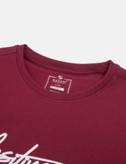 Áo thun dài tay nam cổ tròn hình in trước ngực