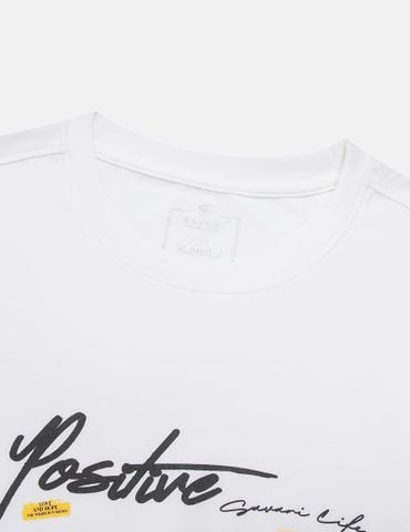 Áo thun dài tay nam cổ tròn hình in trước ngực