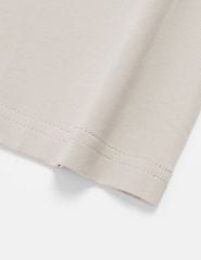 Áo thun dài tay cổ tròn nam thêu logo