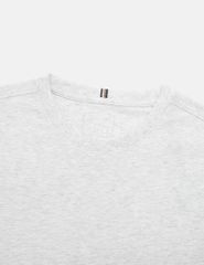 Áo thun dài tay cổ tròn nam thêu logo