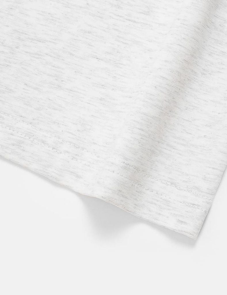 Áo thun dài tay cổ tròn nam thêu logo