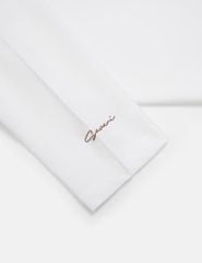 Áo thun dài tay cổ tròn nam thêu logo