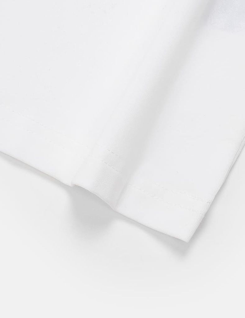 Áo thun dài tay cổ tròn nam thêu logo