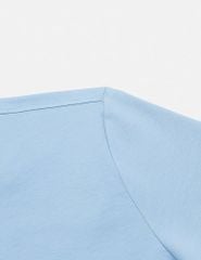 Áo thun ngắn tay cổ tròn nam hình in trước ngực