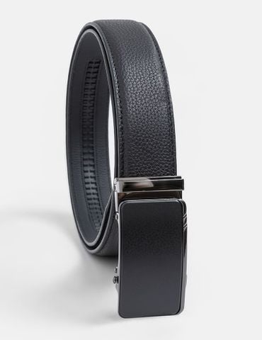 Dây lưng nam mặt trượt dây da dập vân hạt