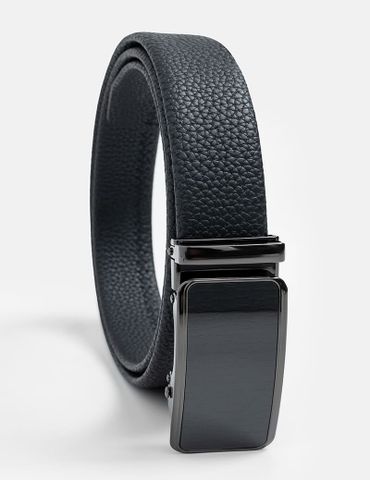 Dây lưng nam mặt trượt dây da dập vân hạt
