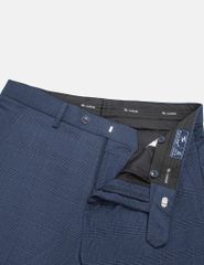 Quần âu nam kẻ cạp thường