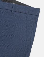 Quần âu nam kẻ cạp thường