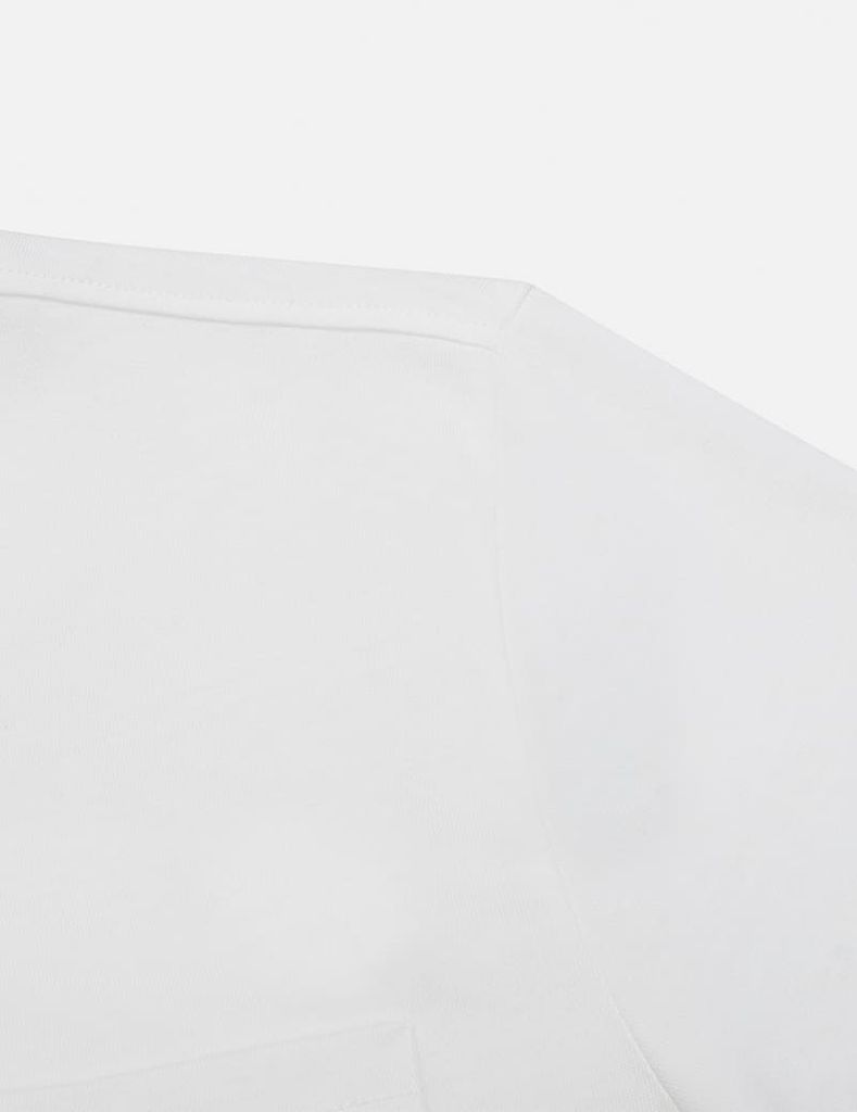 Áo thun ngắn tay cổ tròn nam in cao su túi ngực