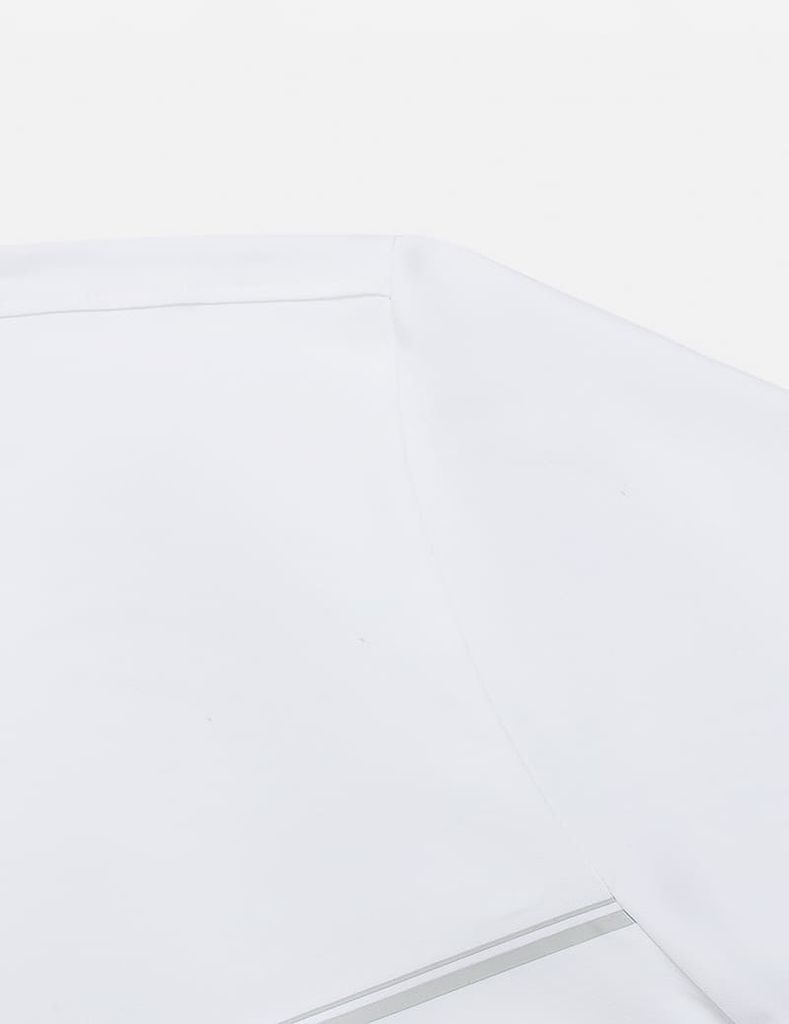 Áo t-shirt nam cổ bo vải rib in cao su giữa ngực