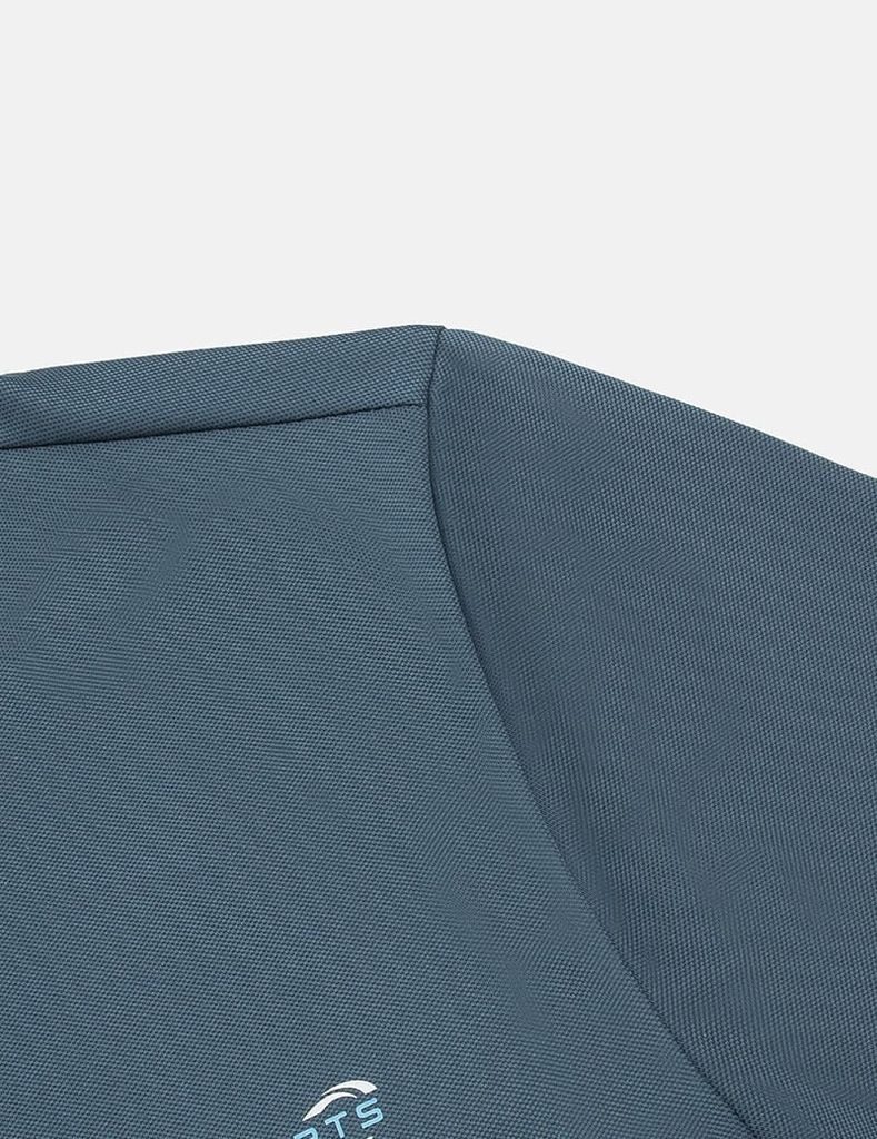 Áo T-shirt ngắn tay nam cổ tròn in nhỏ ngực áo