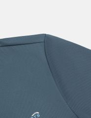 Áo T-shirt ngắn tay nam cổ tròn in nhỏ ngực áo