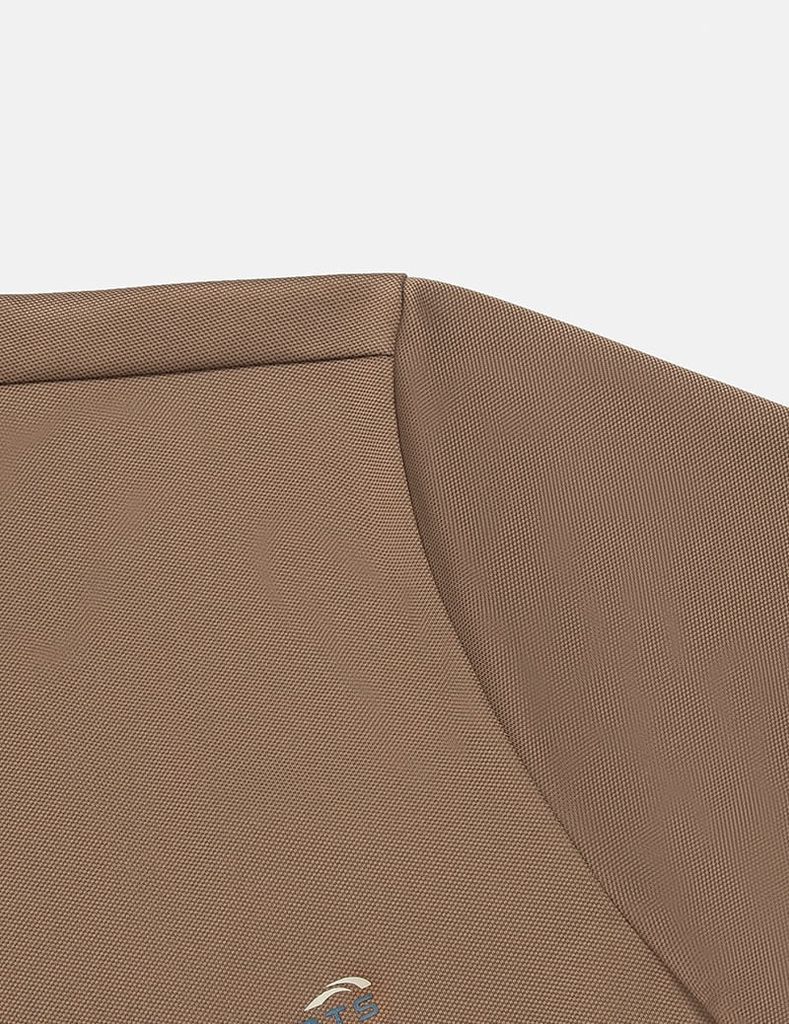 Áo T-shirt ngắn tay nam cổ tròn in nhỏ ngực áo