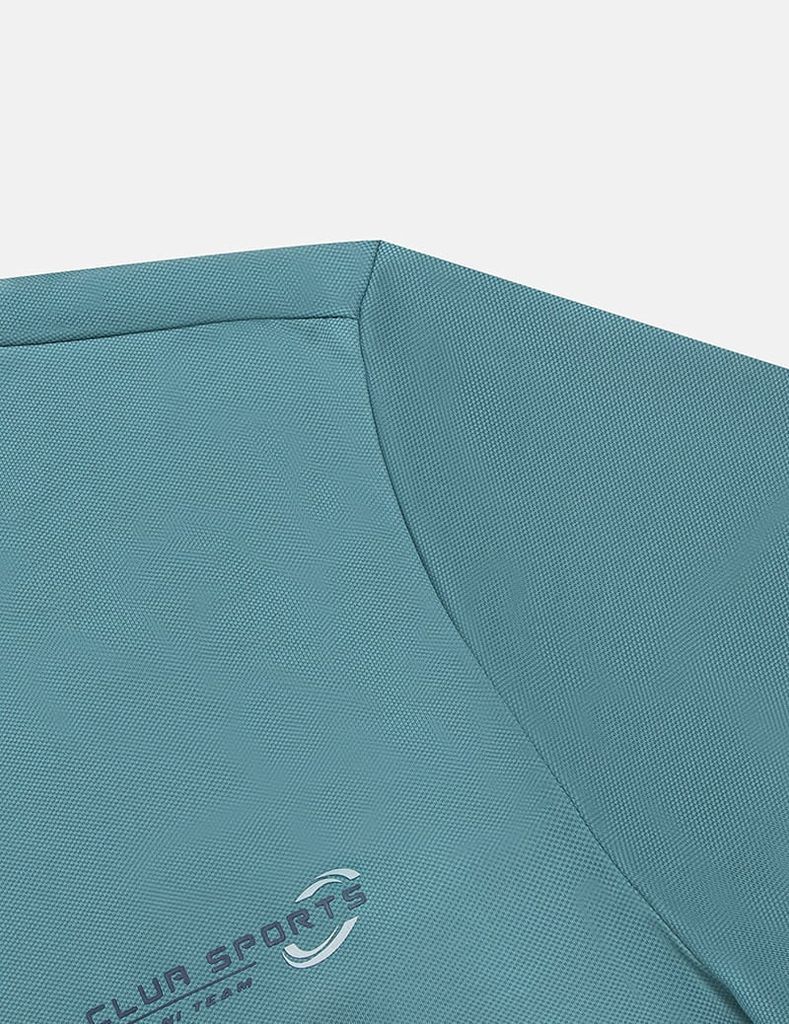 Áo T-shirt ngắn tay nam cổ tròn in nhỏ ngực áo