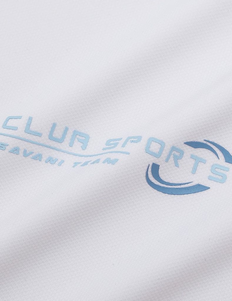 Áo T-shirt ngắn tay nam cổ tròn in nhỏ ngực áo