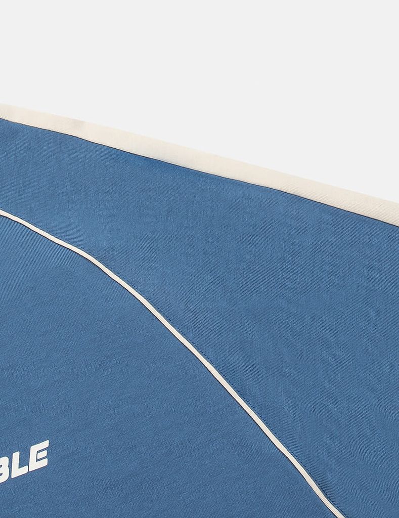 Áo T-shirt nam cổ tròn hình in thân trước dáng suông rộng