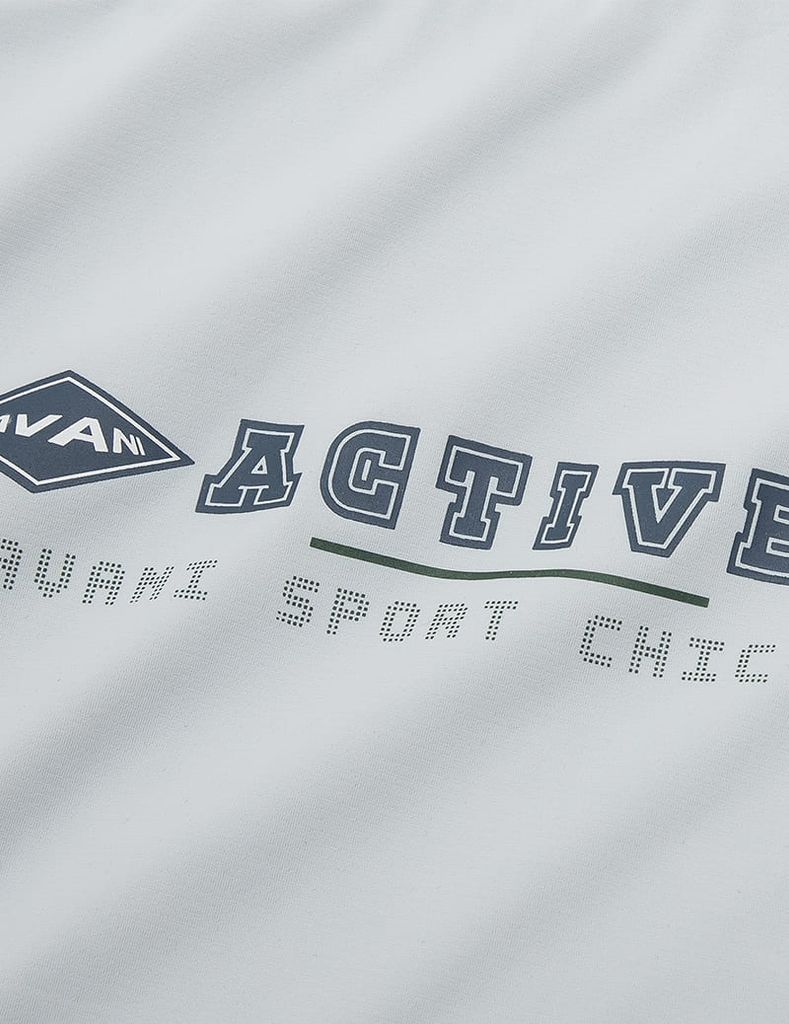 Áo T-shirt ngắn tay nam phối vải khác màu