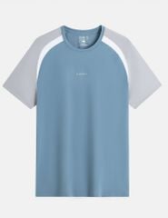 Áo t-shirt ngắn tay cổ tròn hình in trước ngực
