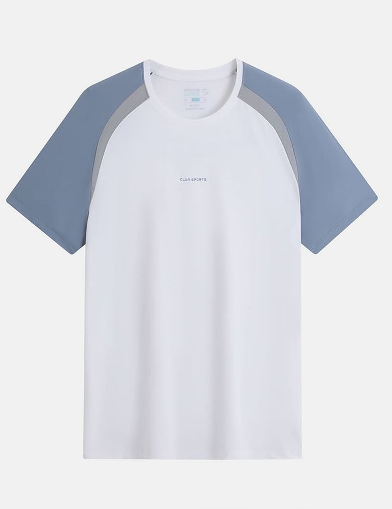Áo t-shirt ngắn tay cổ tròn hình in trước ngực